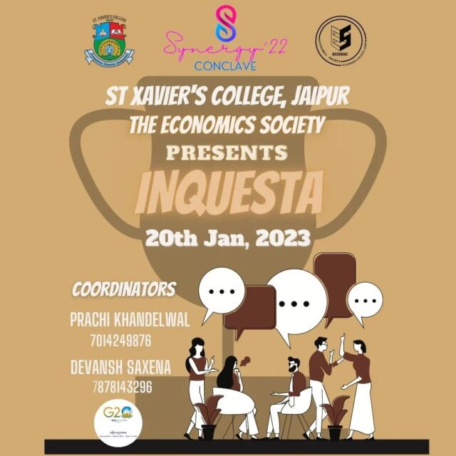 It's time for the KNOW IT ALLs to shine, so start gathering your parts!
Our clever tasks and quizzes will make you want to smack your lips and be delighted.

Get yourself registered now
https://synergyfest.co.in

#synergy #economics #economicfest #collegelife #college #kootniti #inquesta #stateofthenation #stockshock #register #2023